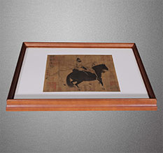 德城书画装裱配框服务案例